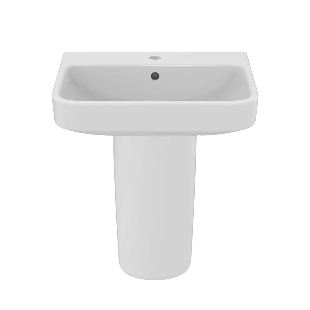 Cutout image of Ideal Standard i.life B 550mm Semi-Pedestal Basin
